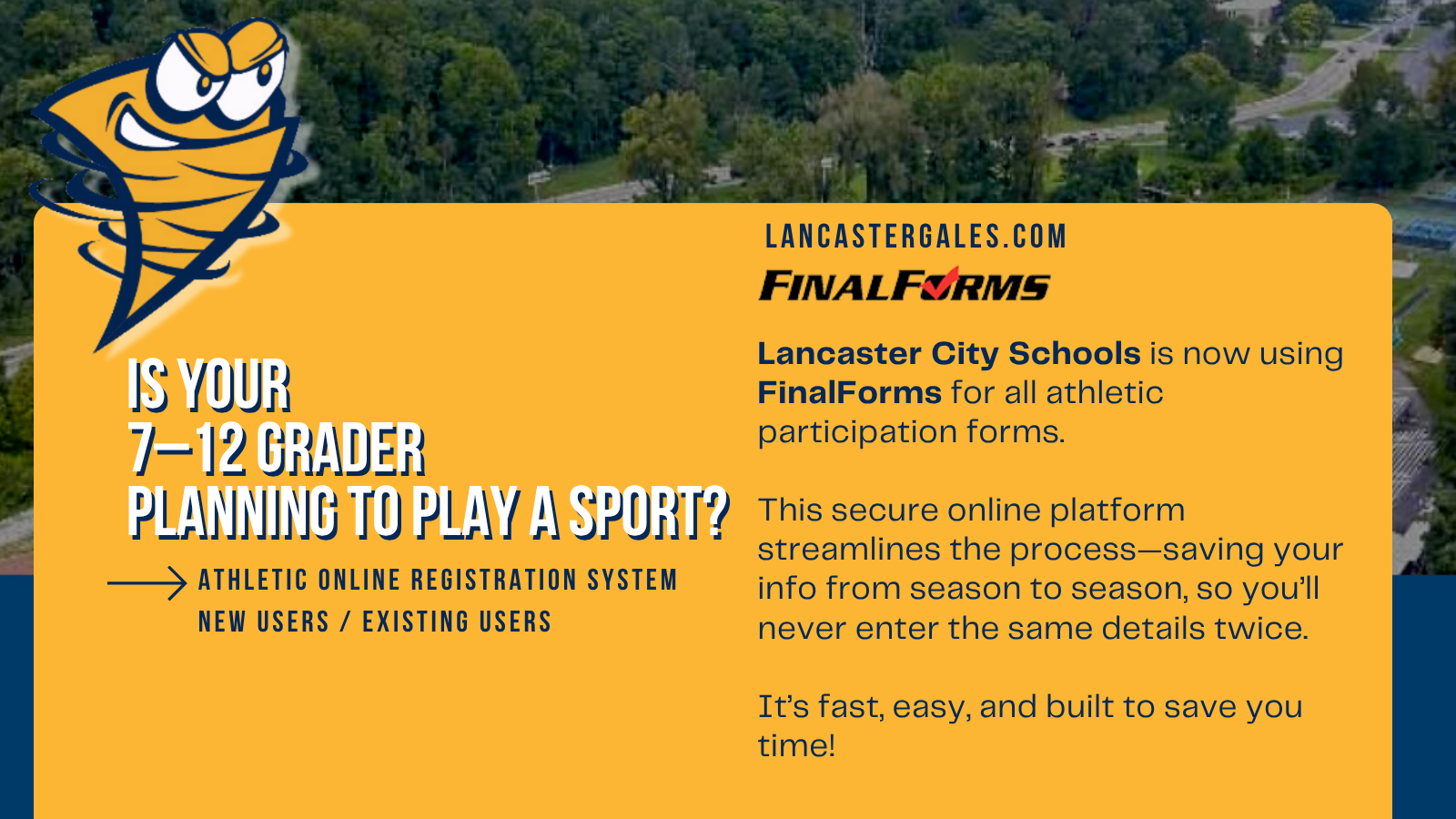 online registration ad